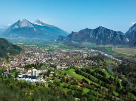 Studio Neptun 4 im Zentrum von Bad Ragaz, отель в Бад Рагаце