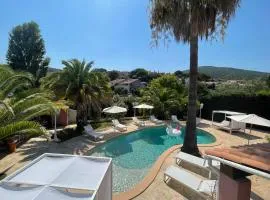 Fantastic pool villa 900m to the beach; with extravagant big garden