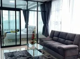 Service Apartment ใจกลางเมืองใกล้แหล่งท่องเที่ยวVipRoom203