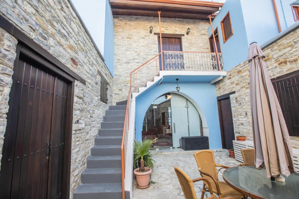 Balkon ili terasa u objektu Iosiphis Stonebuilt House