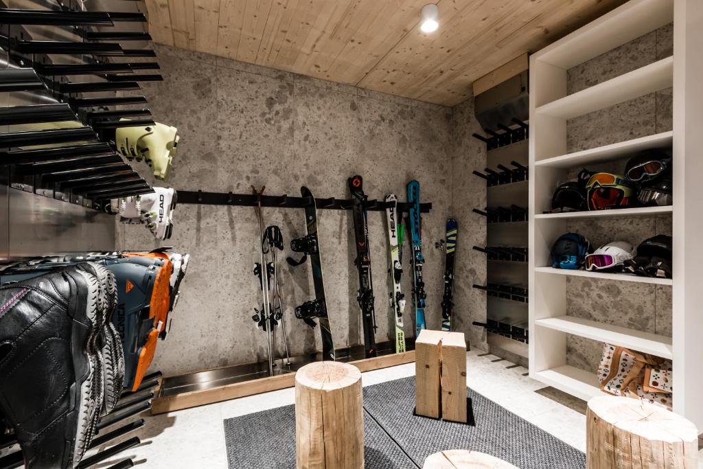 Gimnasio o instalaciones de fitness de The Base Andermatt