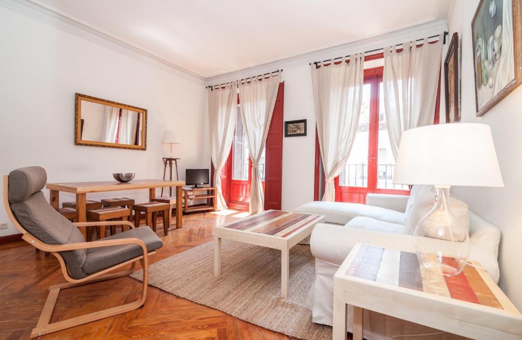 Půdorys ubytování Apartamentos Madrid Centro B