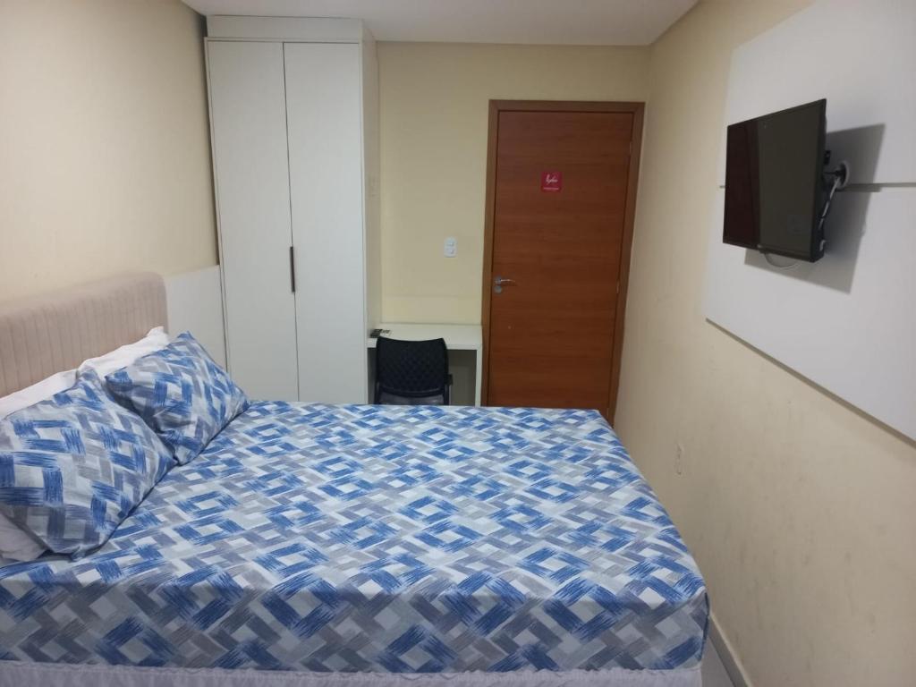 Postel nebo postele na pokoji v ubytování Hotel Kairos