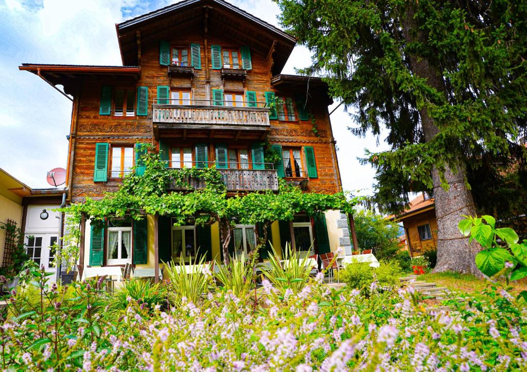 Градина пред Edelweiss Lodge