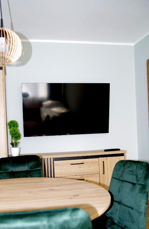 Apartament Rycerski TV 또는 엔터테인먼트 센터