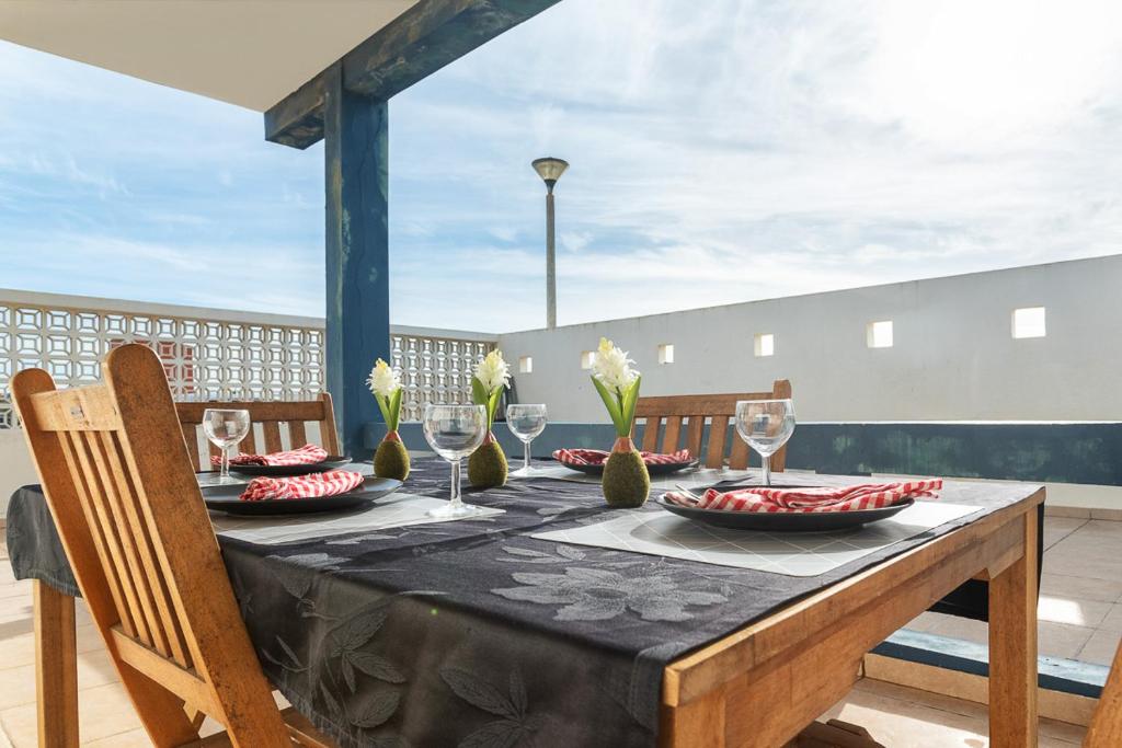 Un balcon sau o terasă la BLife Bandaya private apartment