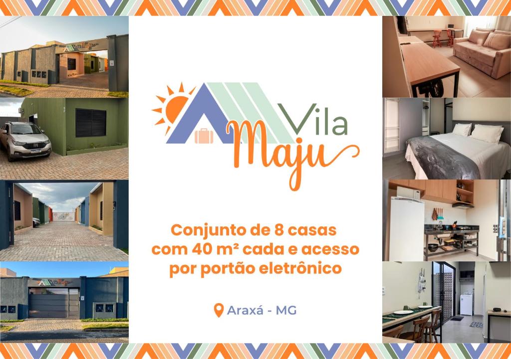 アラシャーにあるVila Maju espaço home office, garagem, próx.. UniAraxá, Fácil acessoの家の写真集