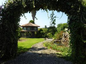 Jardín al aire libre en Quinta do Mourão