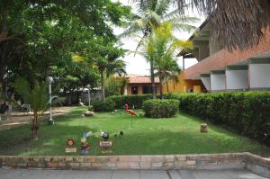 Taman di luar Hotel Pousada Paraíso das Águas