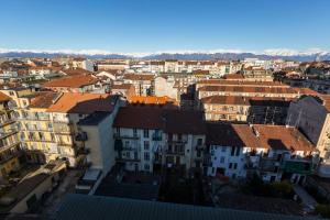 Vue générale sur Turin ou vue de la ville depuis le B&B/chambre d'hôtes