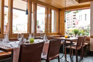 Restoran atau tempat makan lain di Hauser Hotel St. Moritz