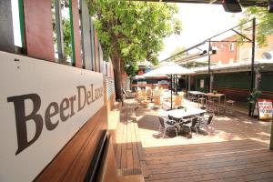 A restaurant or other place to eat at Beer Deluxe Albury