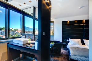 Grundriss der Unterkunft The View Luxury Rooms