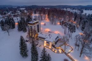 L'établissement GMP Clubhotel Apartments en hiver