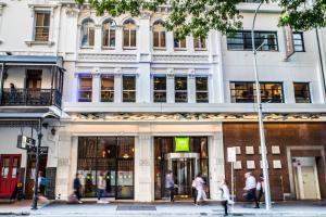 Fasadas ar įėjimas į apgyvendinimo įstaigą ibis Styles Brisbane Elizabeth Street