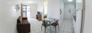 Гостиная зона в Flat Beira-Mar - NEO Pajuçara