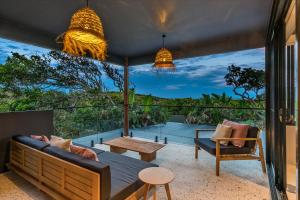 Setusvæði á Ocean Suites Byron Bay