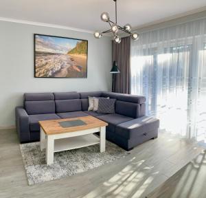 Prostor za sedenje u objektu Apartament RELAX