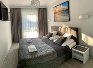 Krevet ili kreveti u jedinici u okviru objekta Apartament RELAX