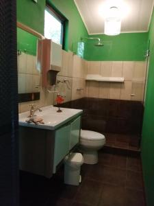 Salle de bains dans l'établissement Suite y Loft Casa Toría