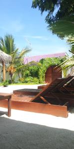 En have udenfor Faima Fishing Lodge at Daravandhoo