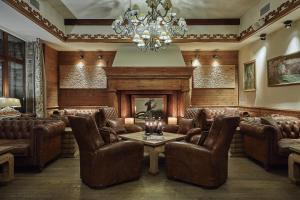 Зона вітальні в Aries Hotel & SPA Zakopane