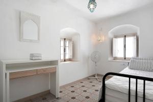 Vuode tai vuoteita majoituspaikassa Precioso apartamento en Vejer con terraza