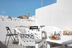 Majoituspaikan Precioso apartamento en Vejer con terraza pohjapiirros