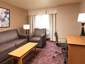 Area tempat duduk di Crystal Inn Hotel & Suites - West Valley City