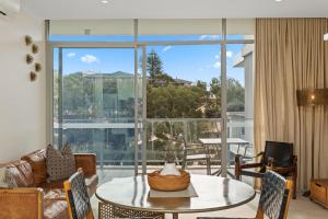 אזור ישיבה ב-Nautica Residences Fremantle