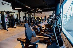 Фитнес център и/или фитнес съоражения в Syncrosfera Fitness & Health Hotel Boutique