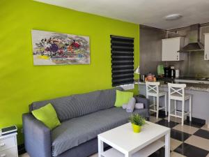 Кухня или кухненски бокс в Apartamento Beigu Puerto del Carmen