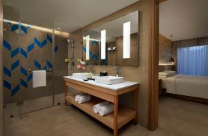 Baðherbergi á Hyatt Place Jaipur Malviya Nagar