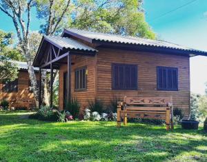 Сад в Cabanas dos Pinheiros