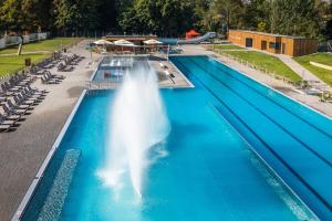 The swimming pool at or close to Apartmán U Pepana