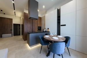 מטבח או מטבחון ב-Luxury Apartments BUDAPEST