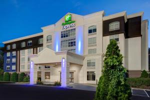 a rendering of the front of a hotel at Holiday Inn Express Marietta - Atlanta Northwest, an IHG Hotel in Marietta