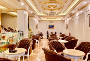 Posezení v ubytování Gold Business Hotel Bắc Ninh