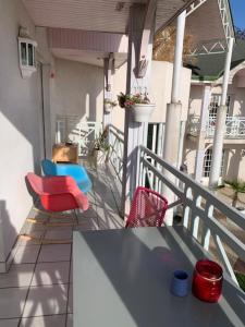 Un balcon sau o terasă la CASABINA Appartement entre Disney et paris