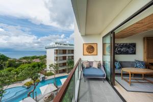 Balcony o terrace sa AYANA Segara Bali