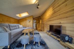 Зона вітальні в Chalet View on Vanoise Mountain - 3 bedrooms 70m2