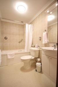 A bathroom at Strathburn Hotel Inverurie by Compass Hospitality