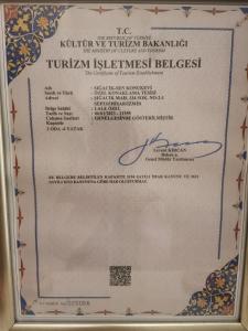 un faux certificat d’immigration ettlementettlementettlementettlementettlementettlementettlementettlementettlementettlementettlementettlement dans l'établissement SIĞACIK SEN KONUK EVİ, à Seferihisar