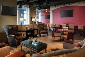 Seating area sa Marriott Salt Lake City Center