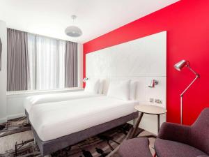 Katil atau katil-katil dalam bilik di ibis Styles Glasgow Central