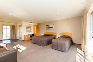 Гостиная зона в Aspen Court Motel Taihape