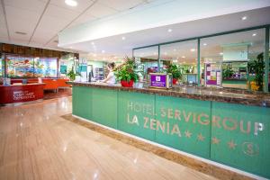 The lobby or reception area at Hotel Servigroup La Zenia