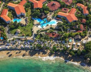 an aerial view of the resort and the beach at Lifestyle Tropical Beach Resort & Spa All Inclusive in San Felipe de Puerto Plata