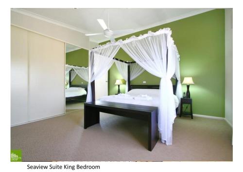 เตียงในห้องที่ Southview Guest House