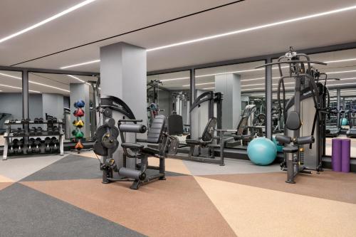 Gimnasio o equipamiento deportivo en Hotel Indigo - Williamsburg - Brooklyn, an IHG Hotel